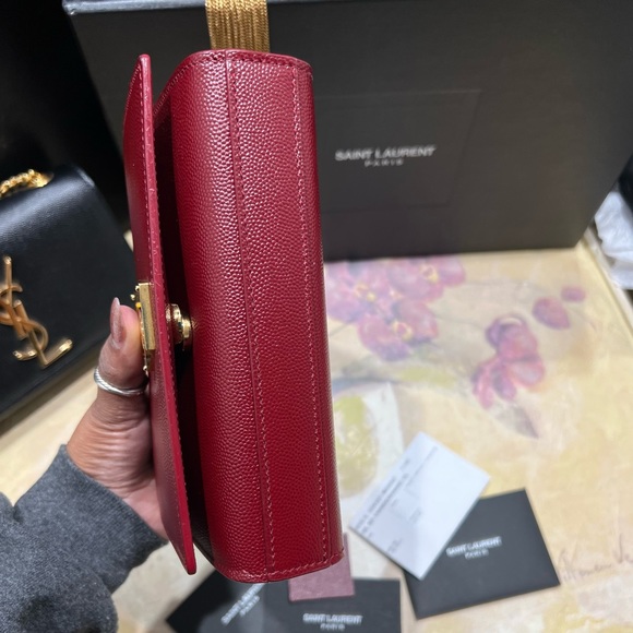 YSL Saint Laurent Small Kate Gold Hardware - Picture 13 of 15